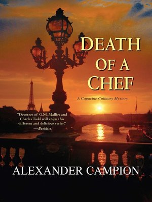 cover image of Death of a Chef